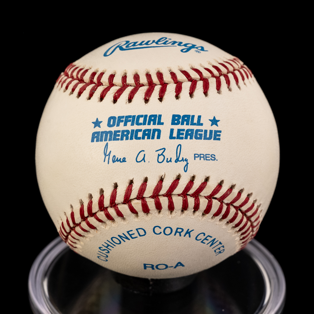 Earl Weaver & Bobby Grich Autographed AL Baseballs