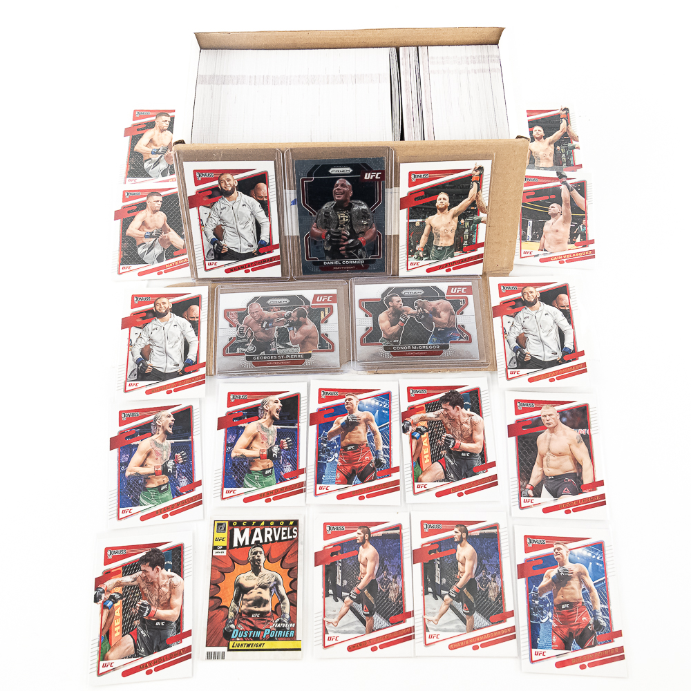 (600 +/-) UFC Sport Card Assortment McGregor Diaz+