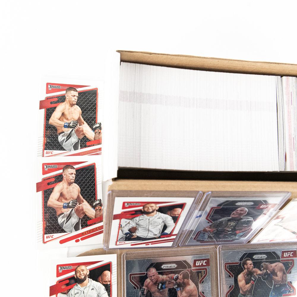 (600 +/-) UFC Sport Card Assortment McGregor Diaz+