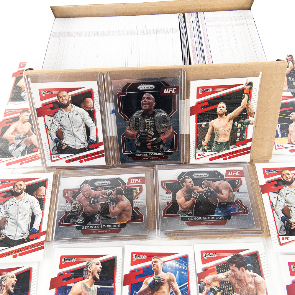 (600 +/-) UFC Sport Card Assortment McGregor Diaz+