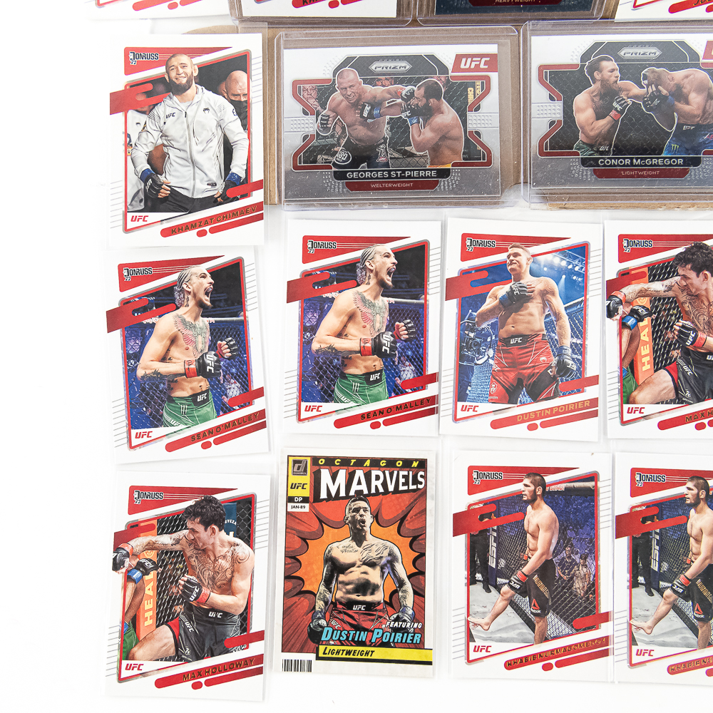 (600 +/-) UFC Sport Card Assortment McGregor Diaz+