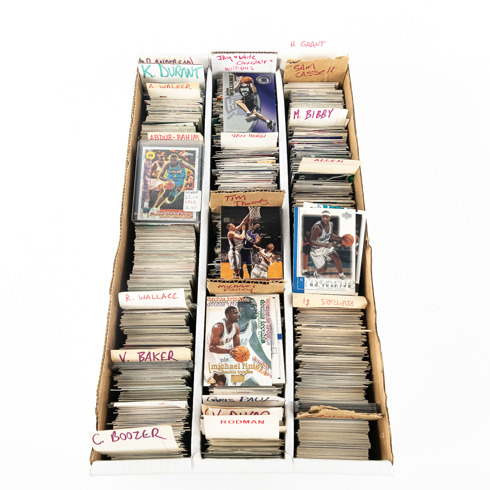 (2000) Assorted NBA Stars Rookies & HOF Cards