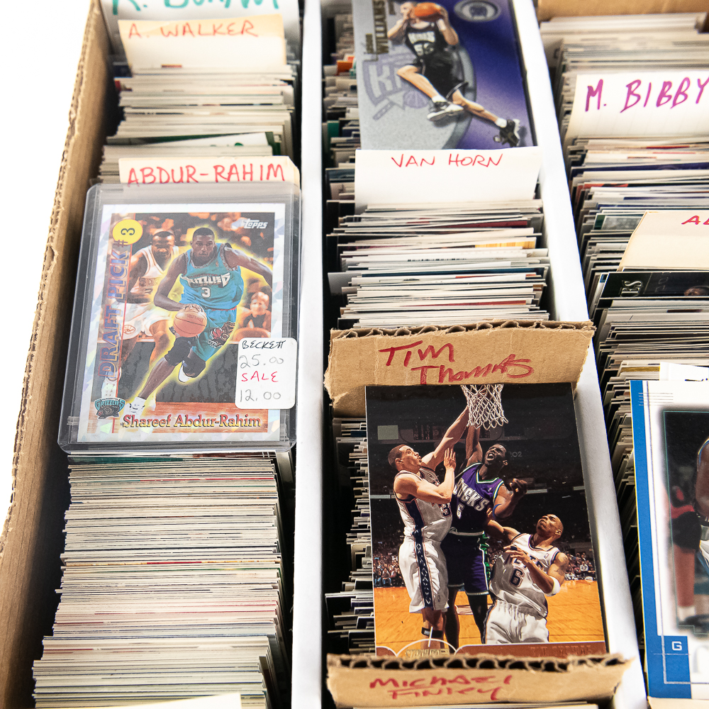 (2000) Assorted NBA Stars Rookies & HOF Cards