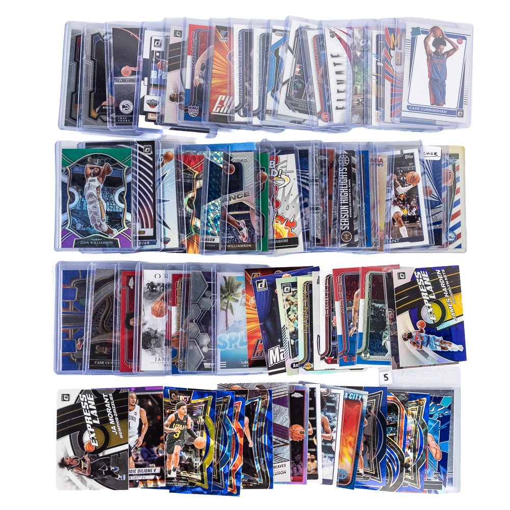 (56) NFL Card Assortment Relic Numbered Stars +