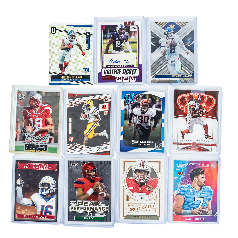 NFL Refractor RR & Auto Football Card Assortment