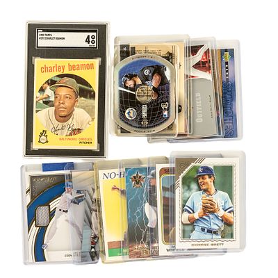 1959 Topps Charley Beamon #192 SGC 6 & More. Collection showcasing 1959 Topps #192 Charley 