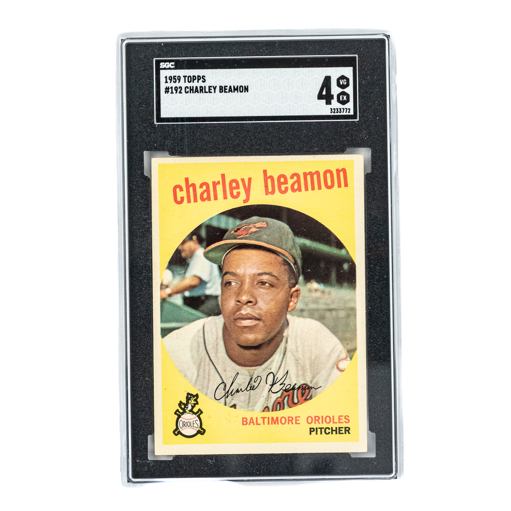 1959 Topps Charley Beamon #192 SGC 6 & More