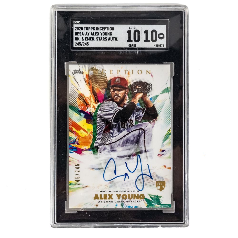 21 Topps Tribute Edgar Martinez 18/25 SGC & More