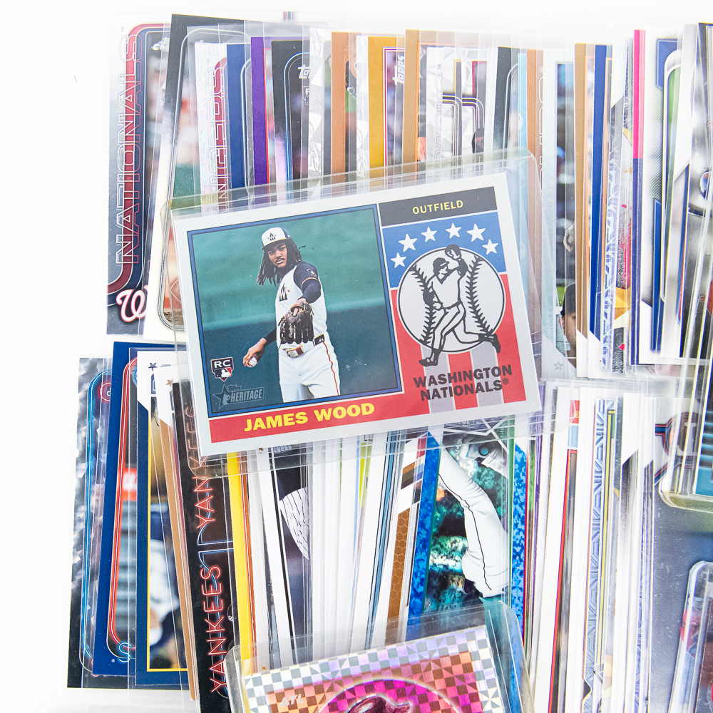 (185) Assorted MLB Baseball Cards RCs & More +