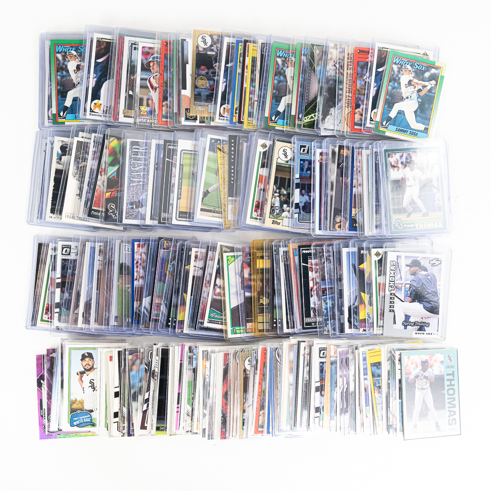 (100) Frank Thomas (100) Abreu & Sosa CHWS Cards+