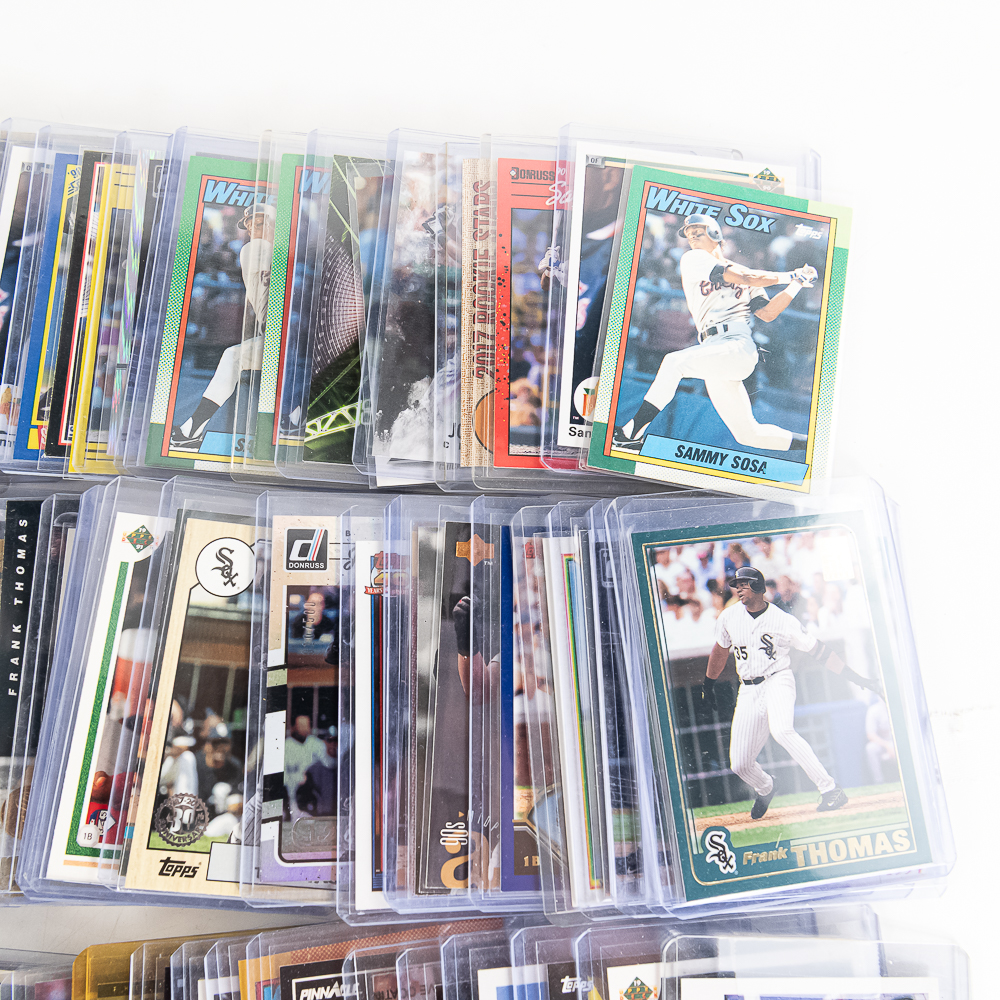 (100) Frank Thomas (100) Abreu & Sosa CHWS Cards+