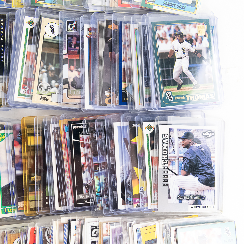 (100) Frank Thomas (100) Abreu & Sosa CHWS Cards+