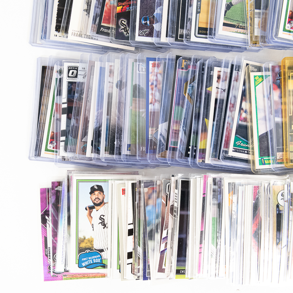 (100) Frank Thomas (100) Abreu & Sosa CHWS Cards+