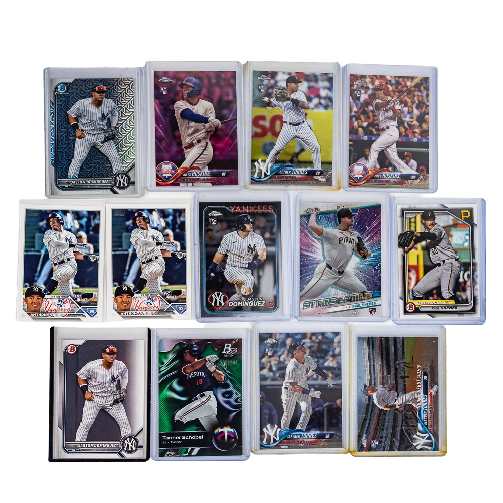 (67) MLB Sports Card Assortment Auto Numbered Star