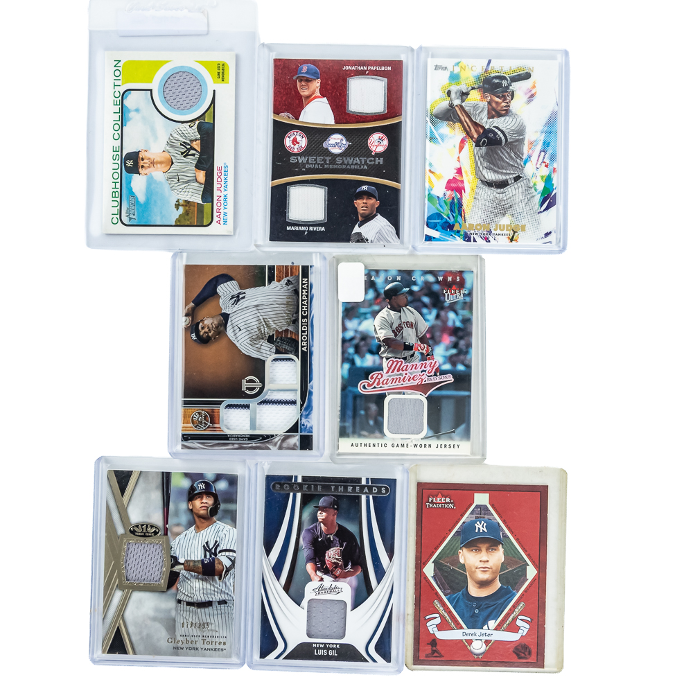Aaron Judge Mariano Rivera Swatch Jeter & More