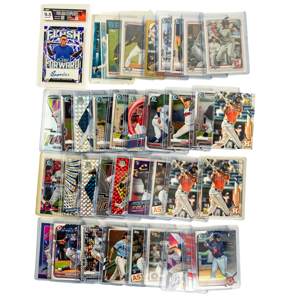Yoelqui Cespedes Leaf Auto HGA 9.5 & RC Refractors