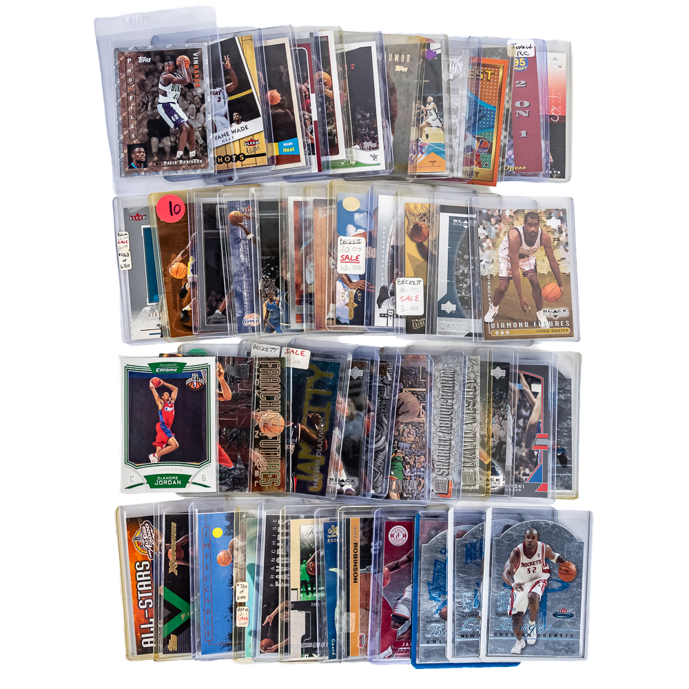 NBA Card Assortment Nowitzki Pierce Robinson Paul+