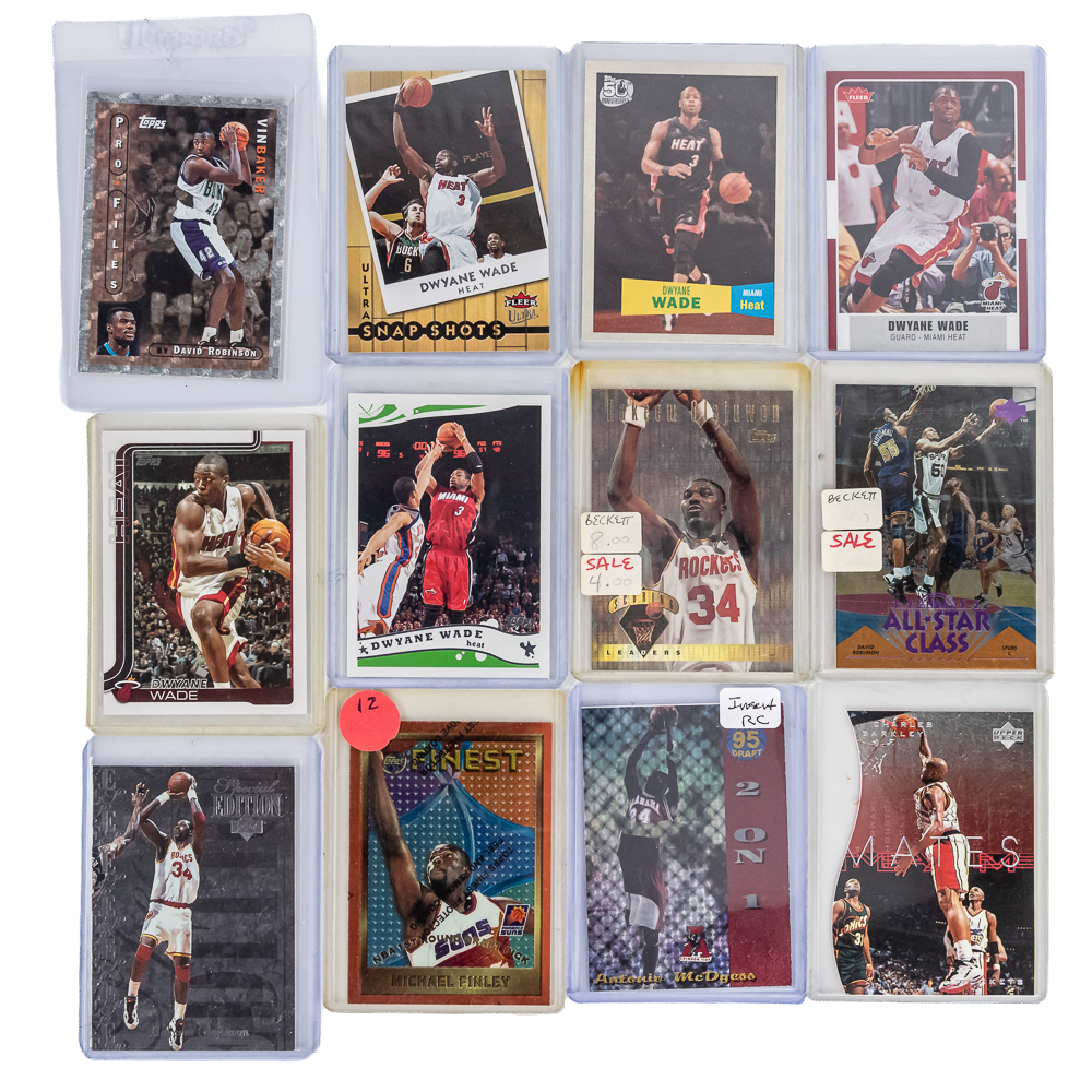 NBA Card Assortment Nowitzki Pierce Robinson Paul+