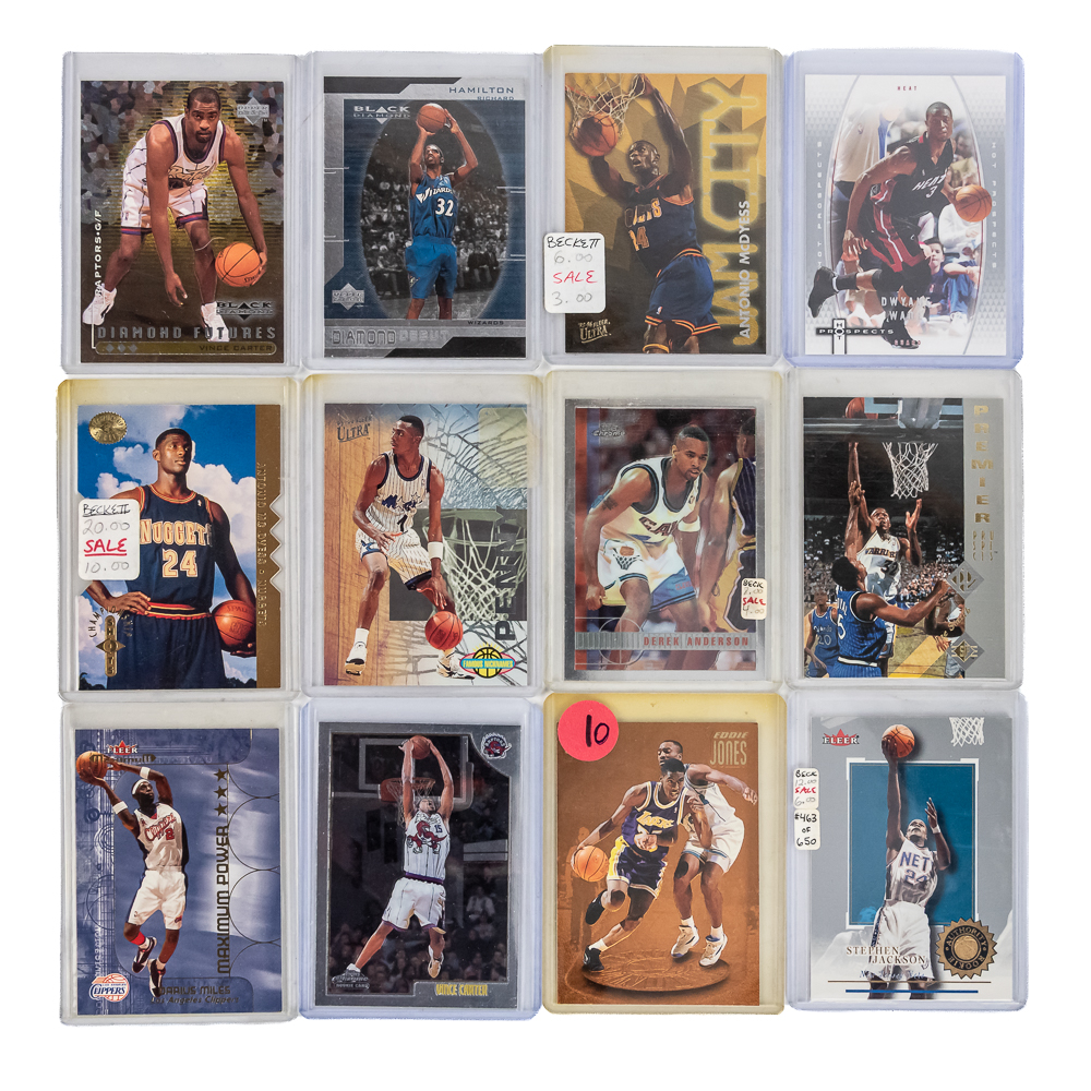 NBA Card Assortment Nowitzki Pierce Robinson Paul+