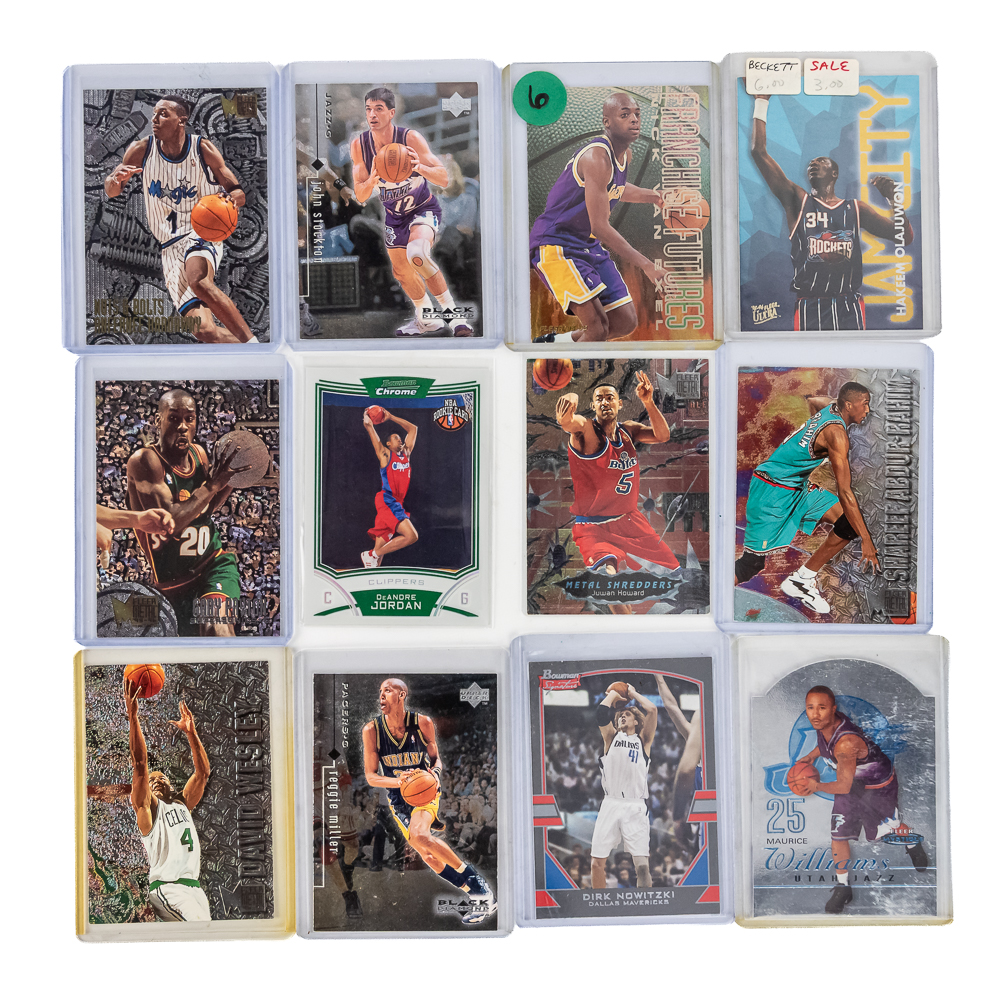 NBA Card Assortment Nowitzki Pierce Robinson Paul+