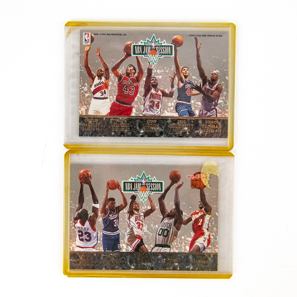 1984 USA Olympic Michael Jordan & (9) MJ NBA Cards