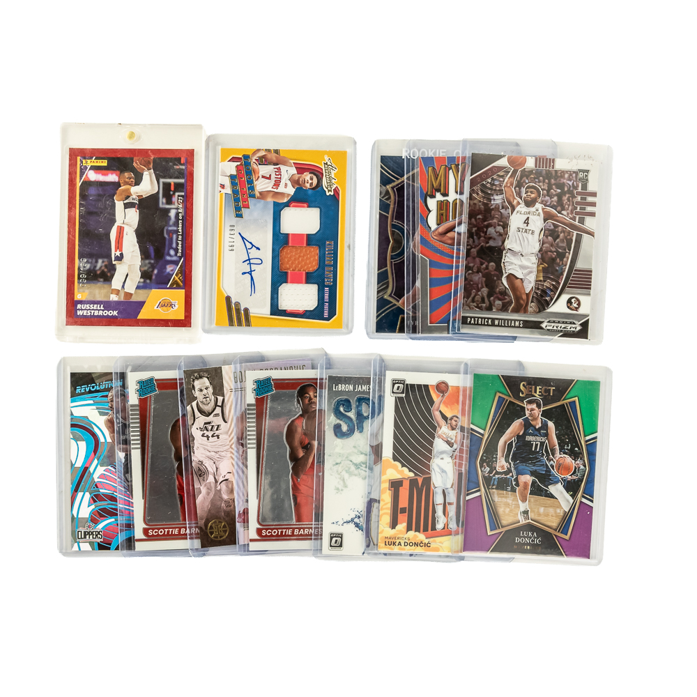 NBA RC Refractor Auto Basketball Card Assortment
