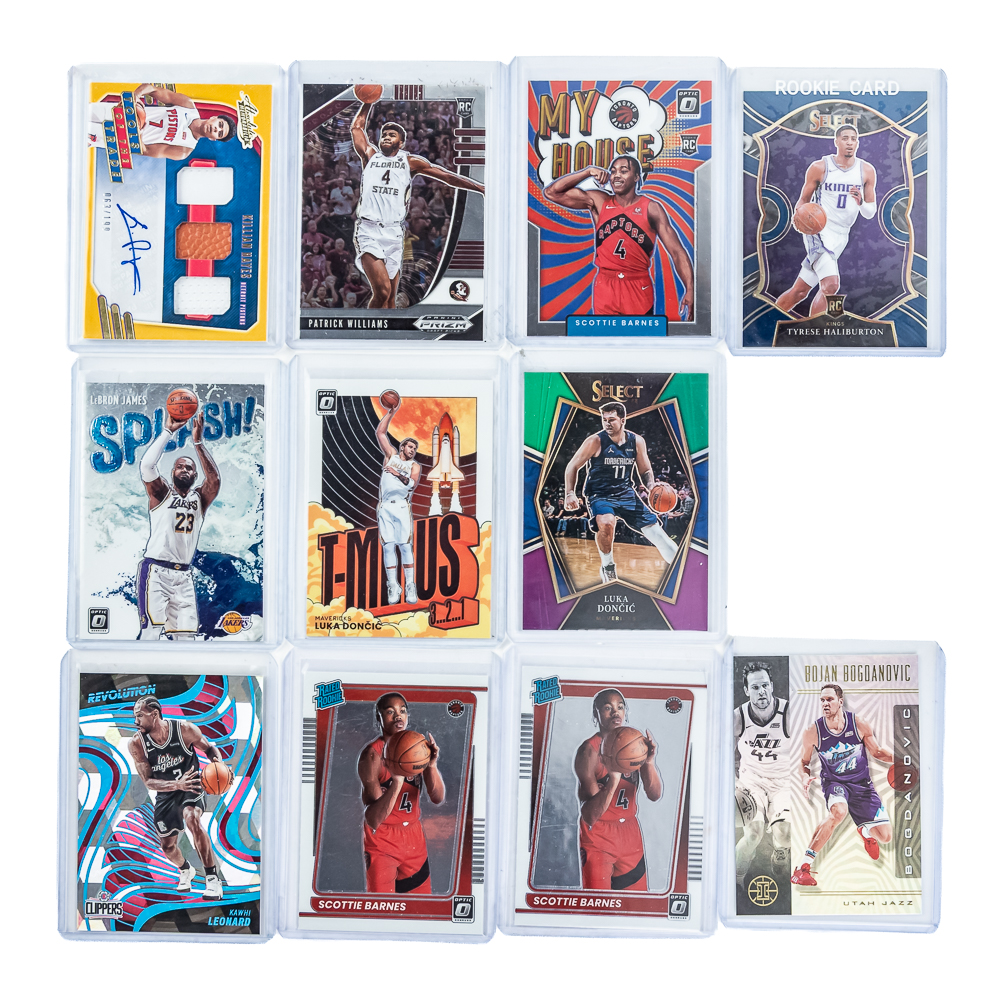 NBA RC Refractor Auto Basketball Card Assortment