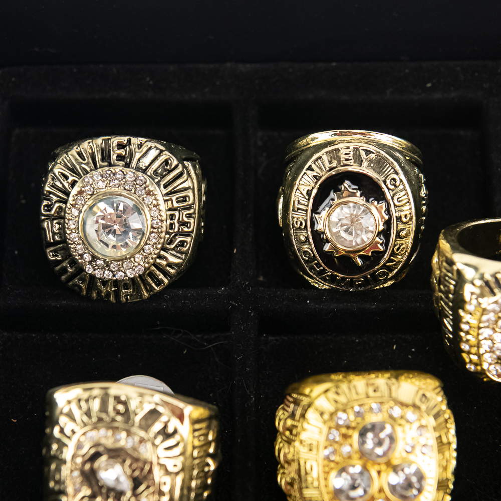 13 Flyers Oilers Maple Leaf NHL Championship Rings