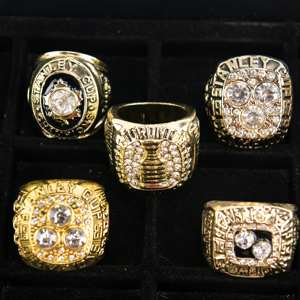 13 Flyers Oilers Maple Leaf NHL Championship Rings