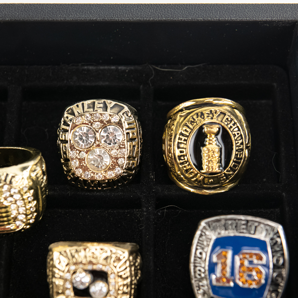 13 Flyers Oilers Maple Leaf NHL Championship Rings