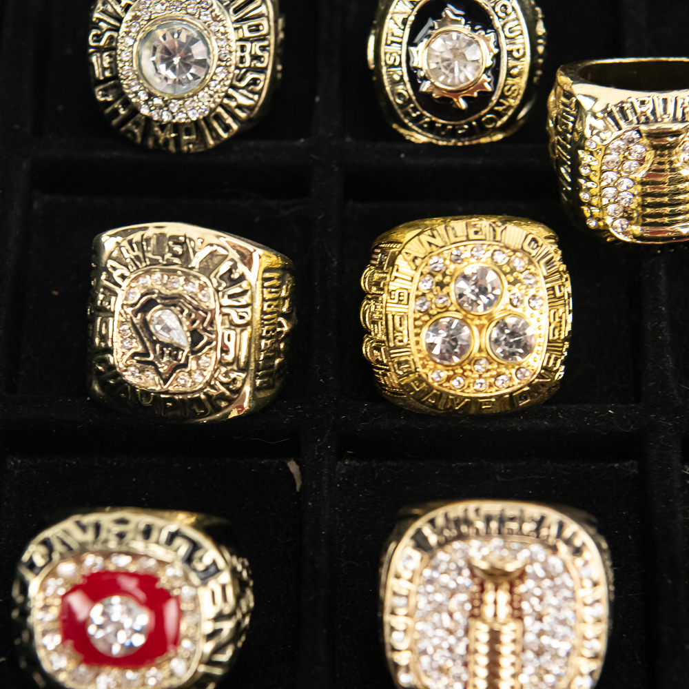 13 Flyers Oilers Maple Leaf NHL Championship Rings