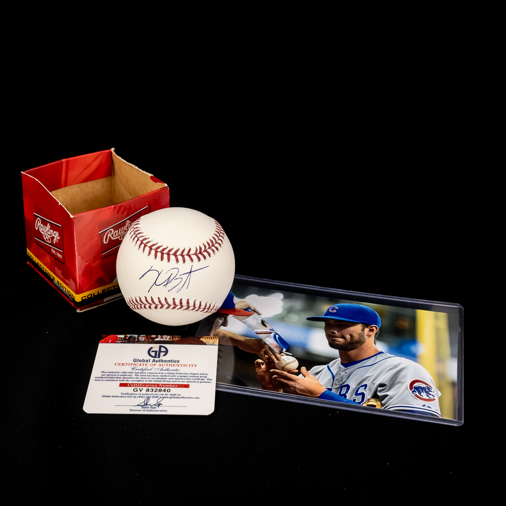 Kris Bryant Autographed MLB Baseball w COA