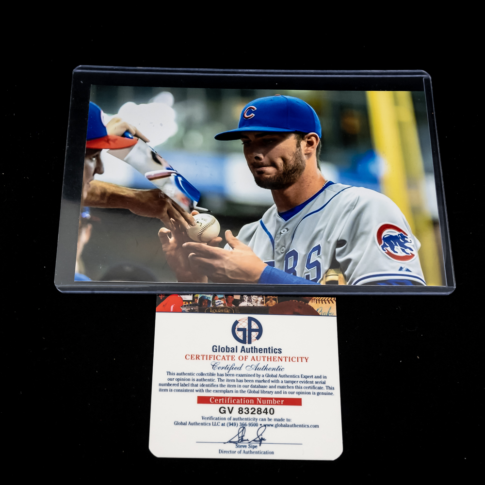 Kris Bryant Autographed MLB Baseball w COA