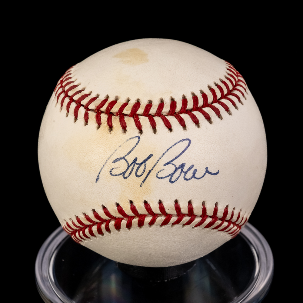 S. Carlton B Boone R Roberts Autographed Baseballs