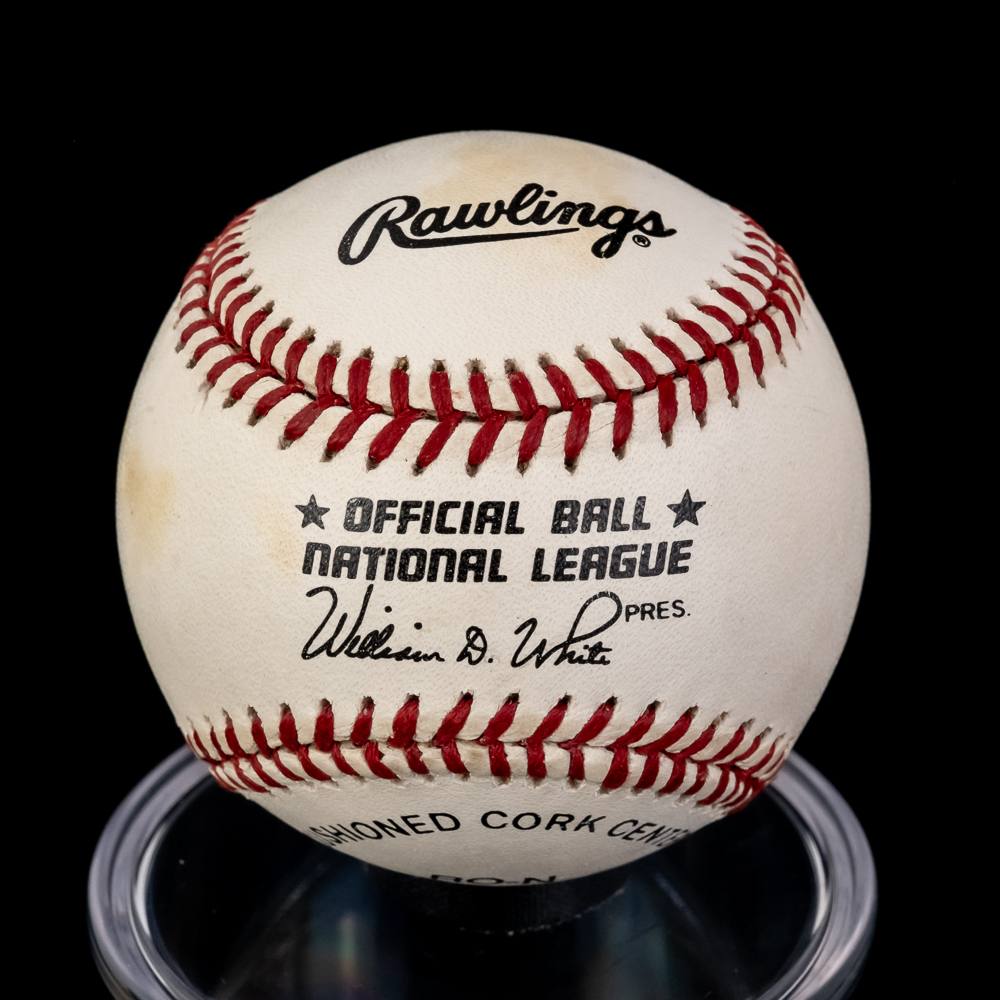 S. Carlton B Boone R Roberts Autographed Baseballs