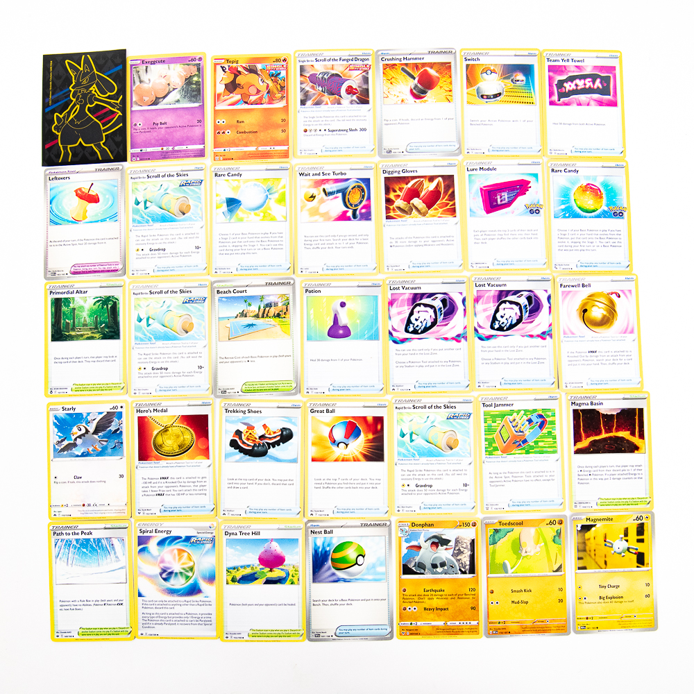 (150) Pokemon Card Assortment w Pikachu