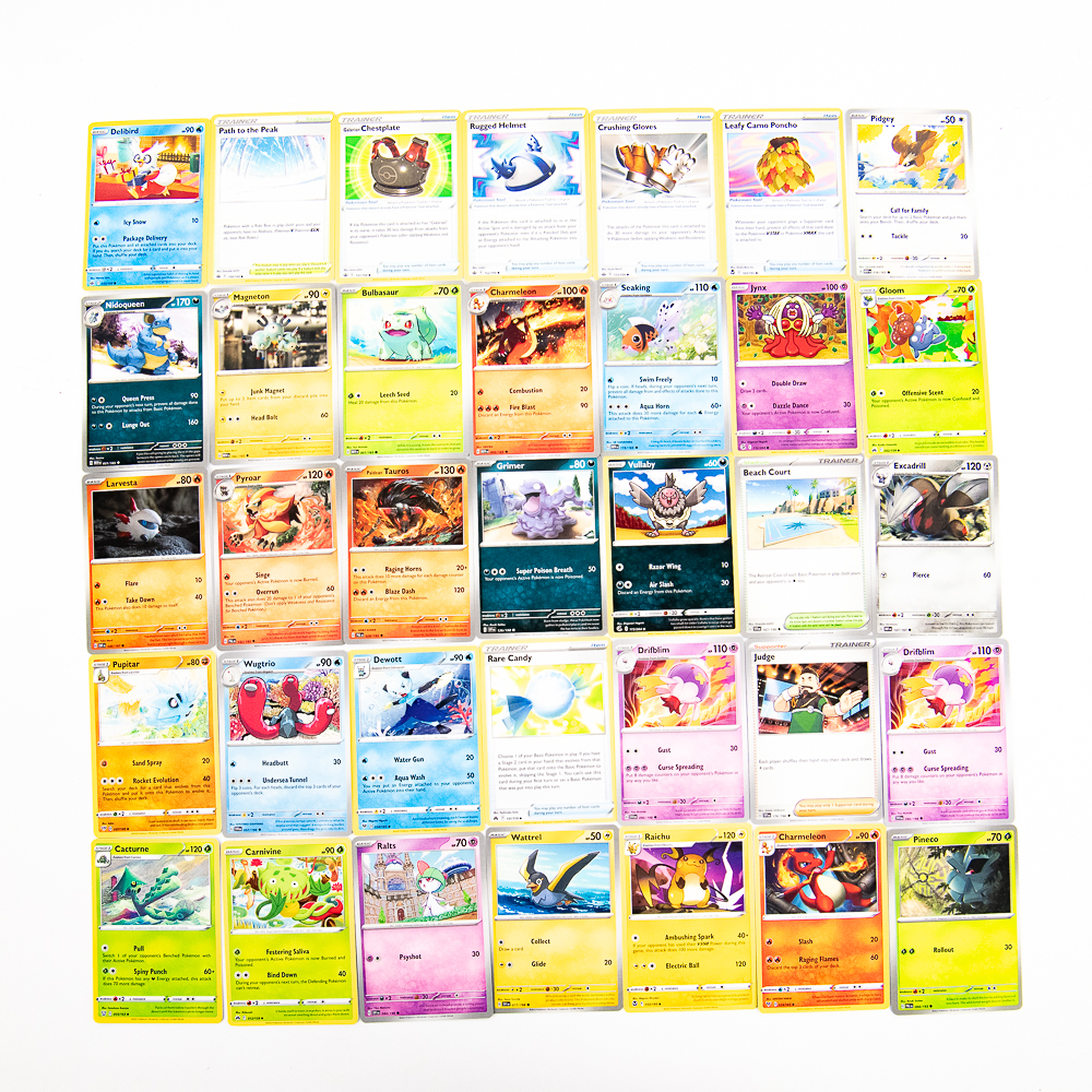(150) Pokemon Card Assortment w Pikachu