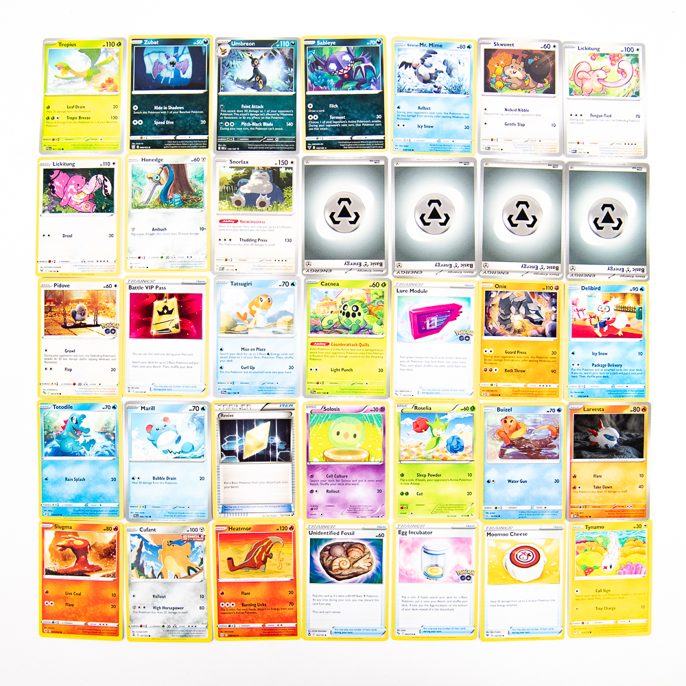 (150) Pokemon Card Assortment w Pikachu