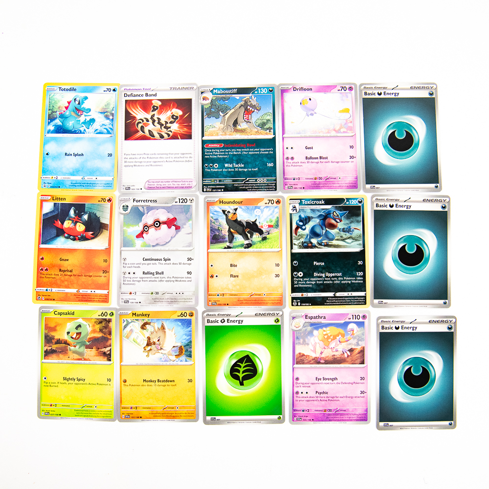(150) Pokemon Card Assortment w Pikachu