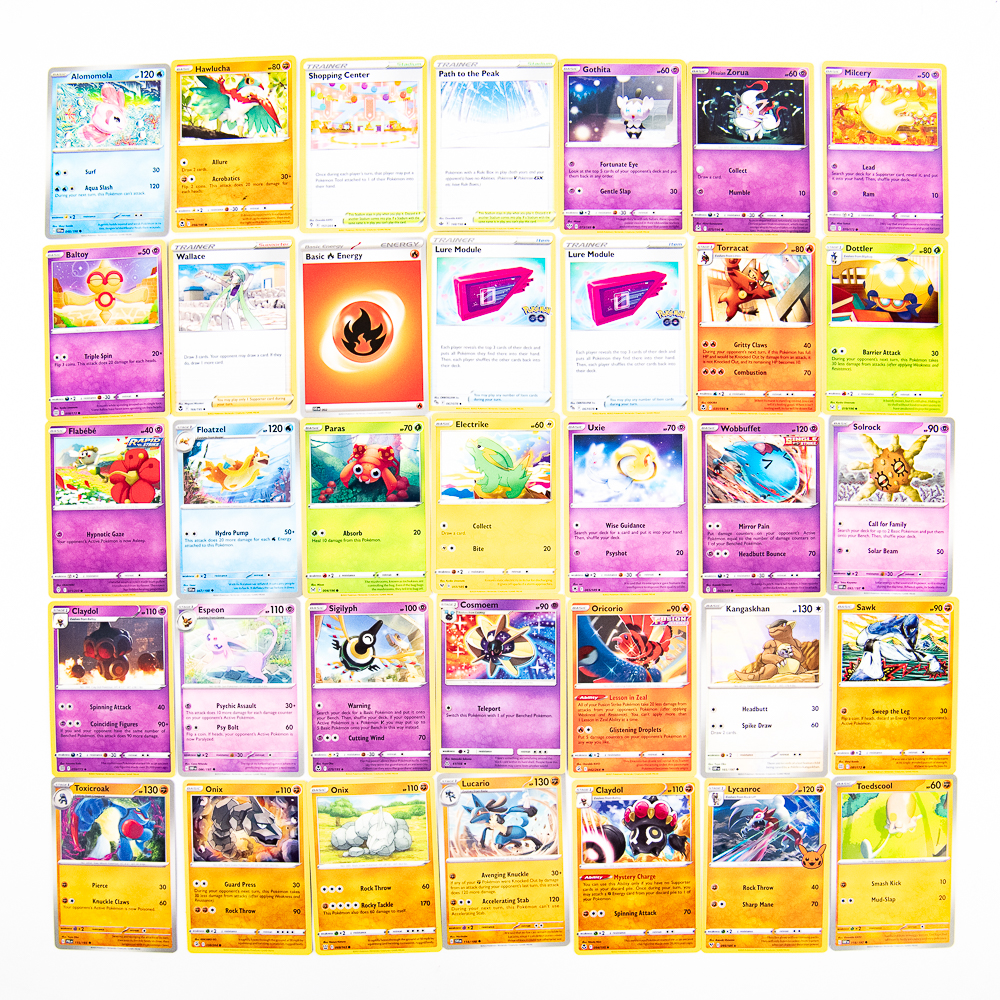 (150) Pokemon Card Assortment w Pikachu
