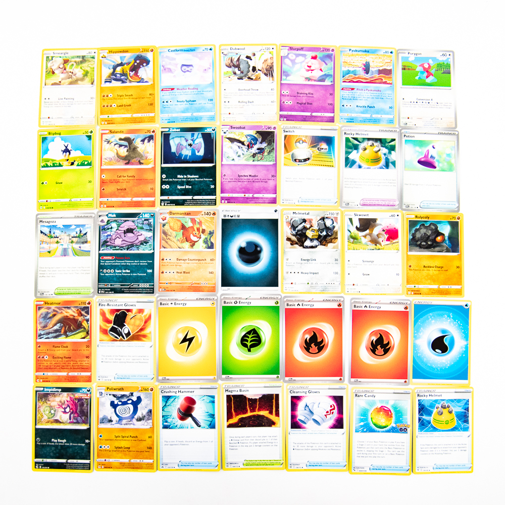 (150) Pokemon Card Assortment w Pikachu