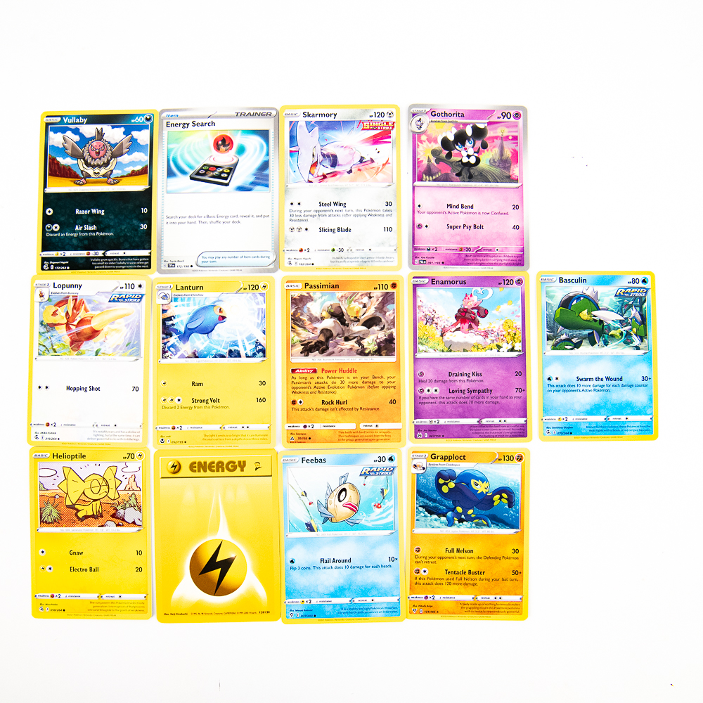 (150) Pokemon Card Assortment w Pikachu