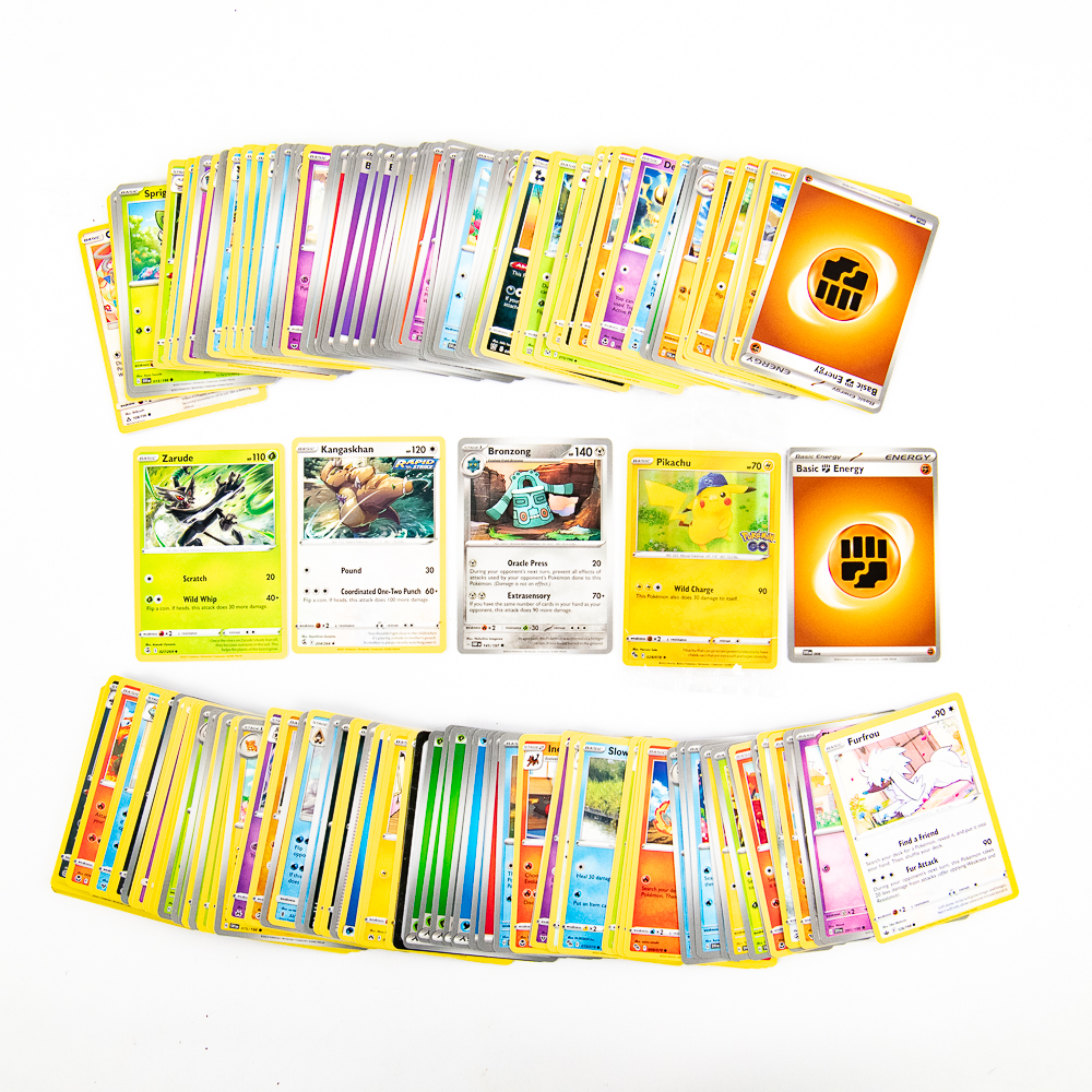 (150) Pokemon Card Assortment w Pikachu