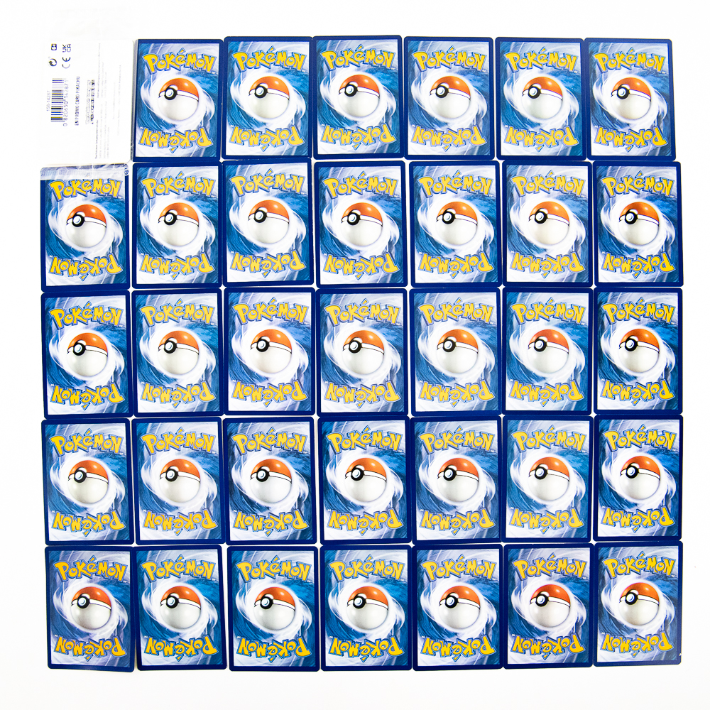 (150) Pokemon Card Assortment w Pikachu