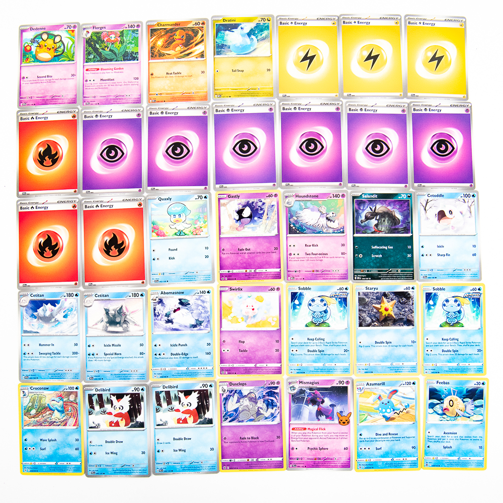 (150) Pokemon Card Assortment w Pikachu
