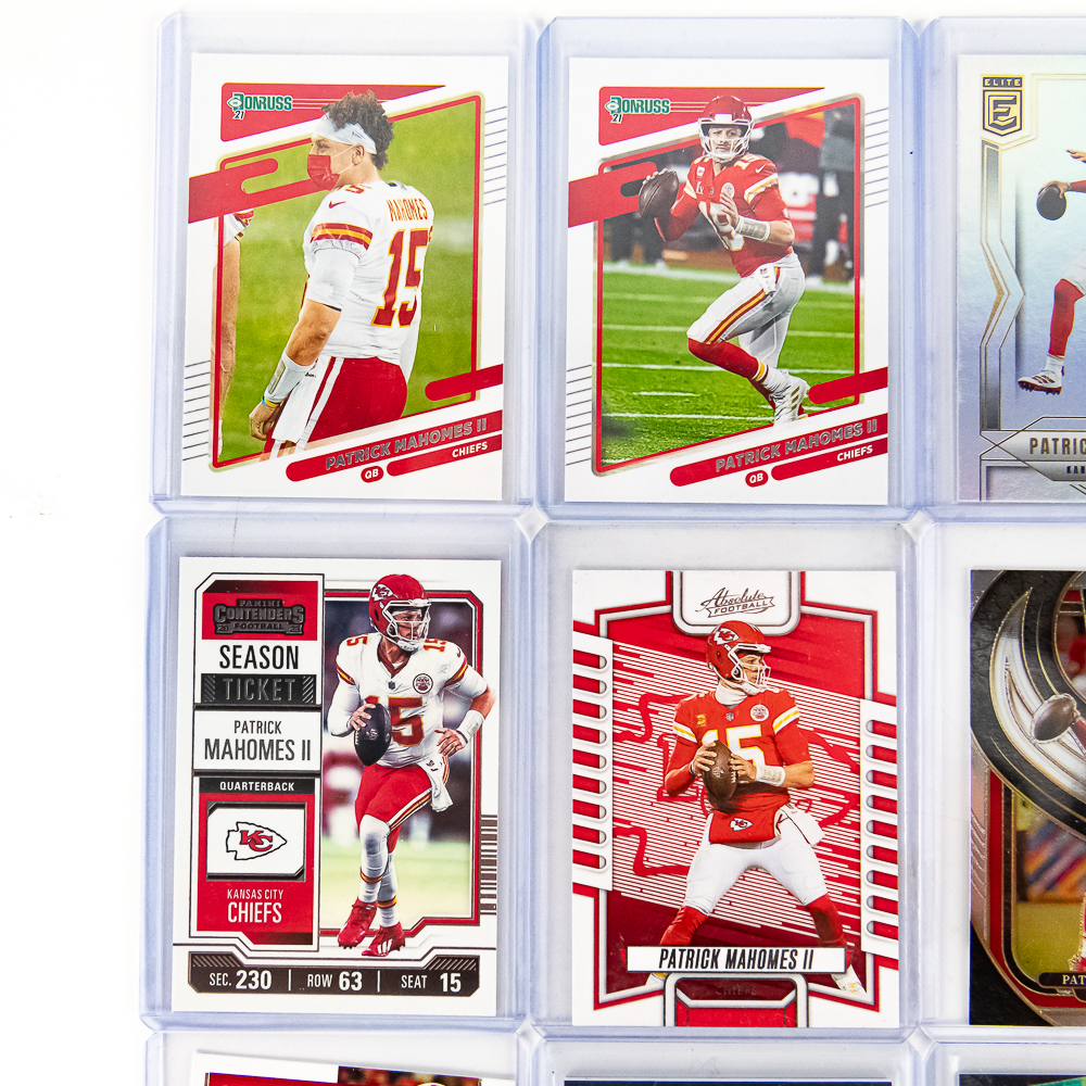 13 Patrick Mahomes NFL Cards 24 Spectra /99 &Hyper