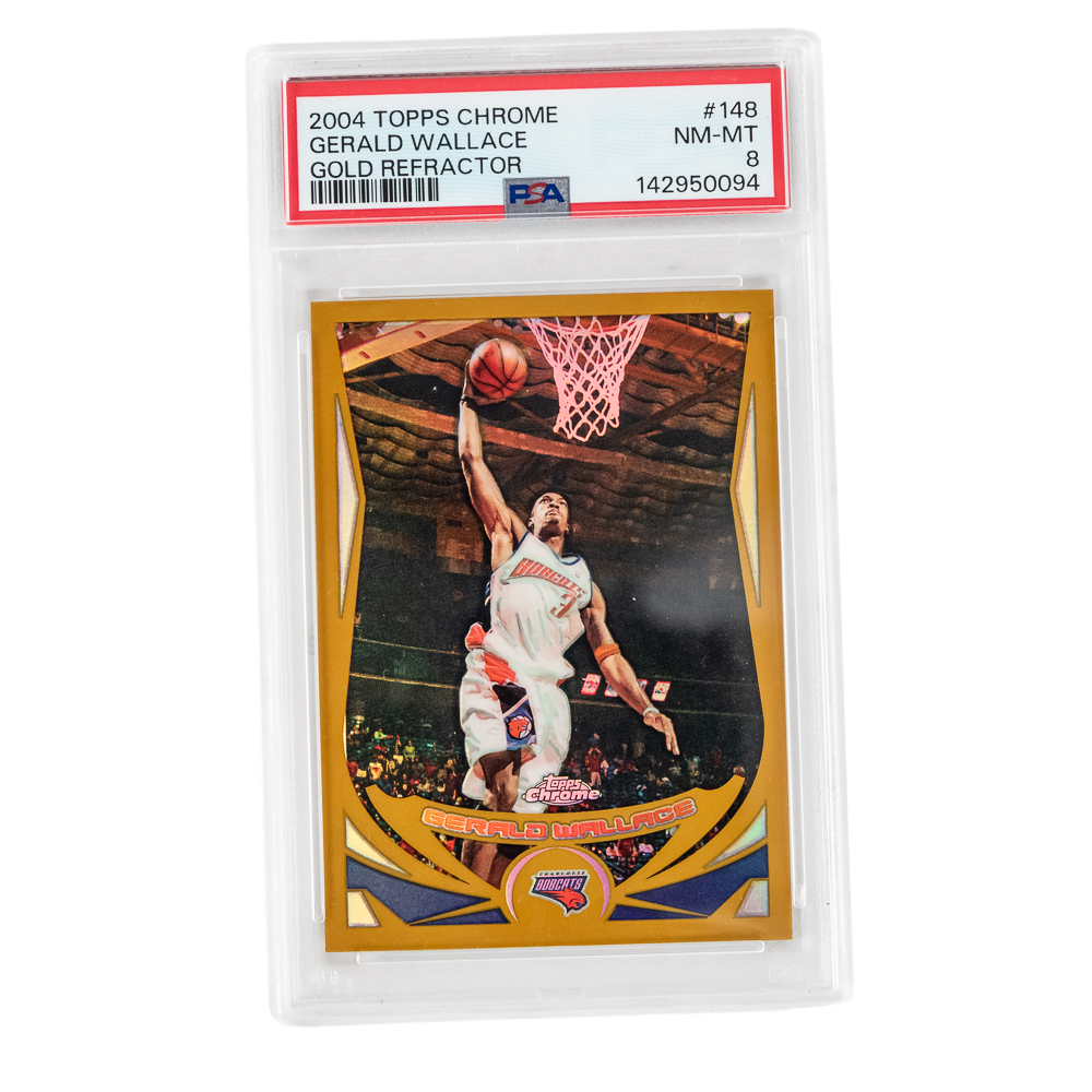 2004 Chrome Gold D. Coleman & G. Wallace /99 PSA