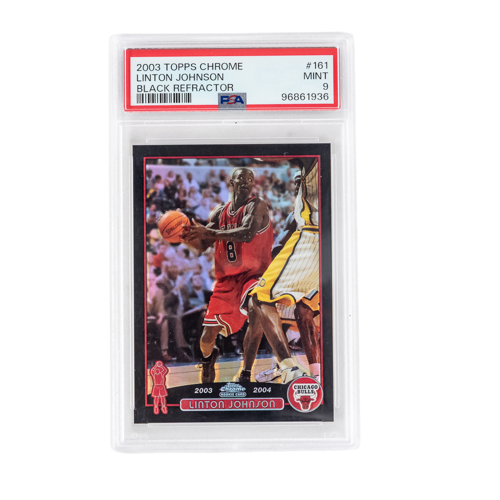 04 Chrome T Chandler Black Refractor PSA 9 & More+