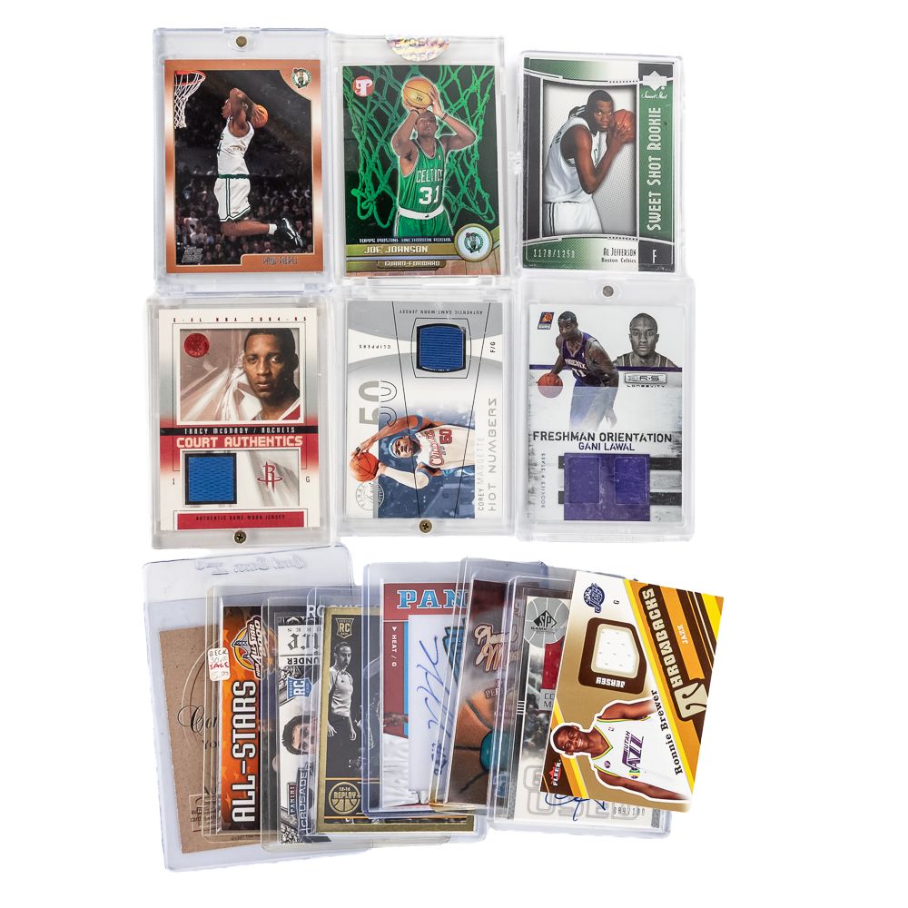 (13) NBA Auto. RC, Patch or Numbered Assortment