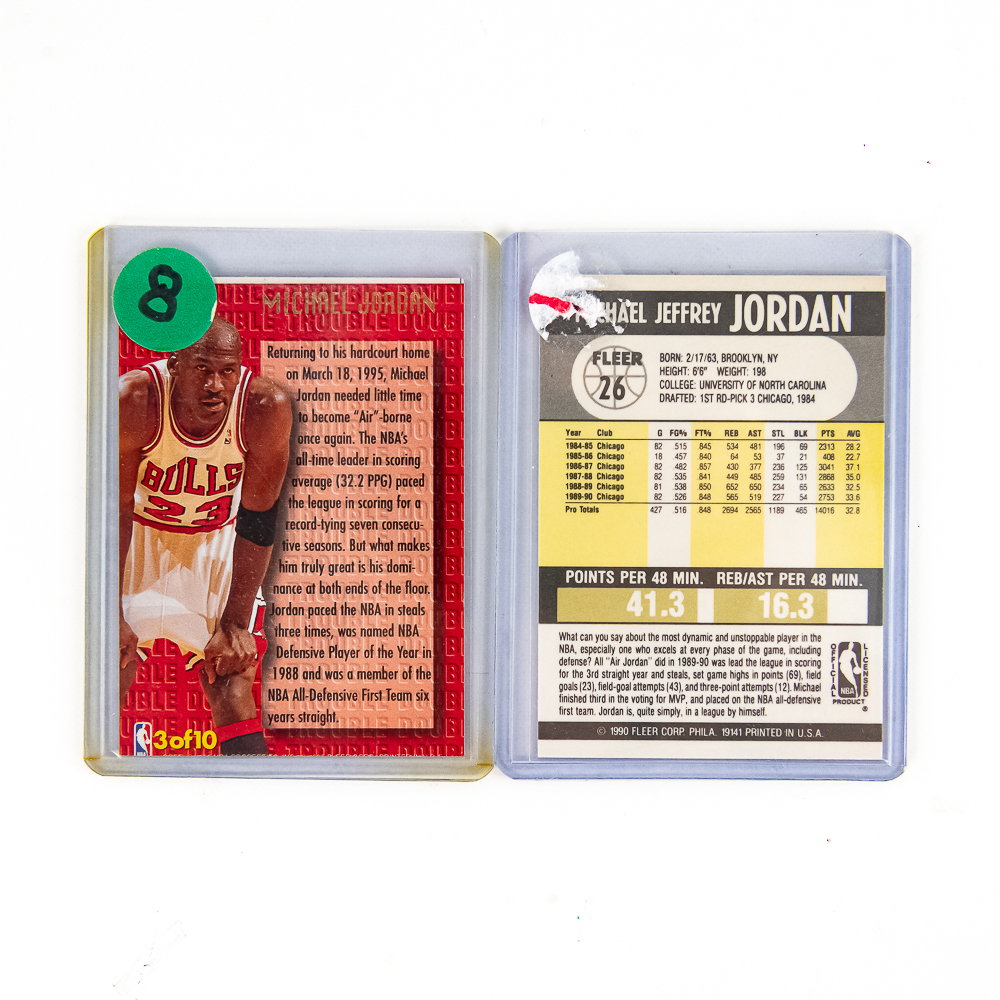 RAW Bulls NBA Card Collection Jordan Pippen Rodman